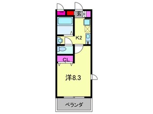 ブランケネ－ゼの物件間取画像